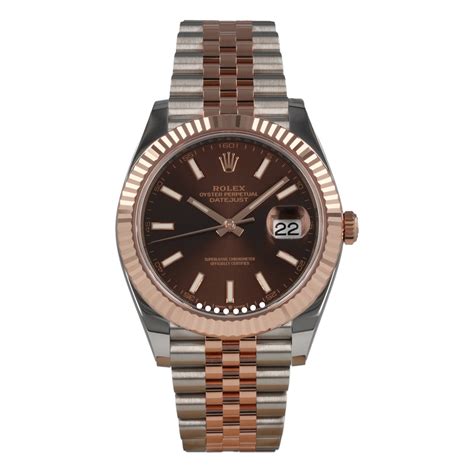 rolex datejust choclate|rolex datejust 41mm chocolate dial.